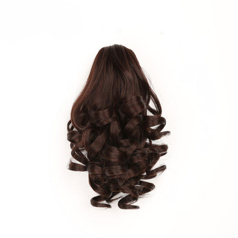 Ponytail Wig Women Short Wig Ponytail Curly Ponytail Short Pear Claw Clip Wig