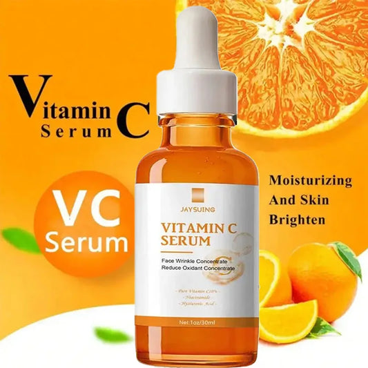 Vitamin C Wrinkle Remover Face Serum Lifting Firming Fade Fine Lines Anti-aging Essence Whitening Brighten