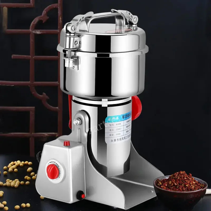 1000/1500/2000g Coffee Grinder Machine 4100W Home Stainless Steel Grains Spices Medicinal Herbs Dry Food Grinder Crusher