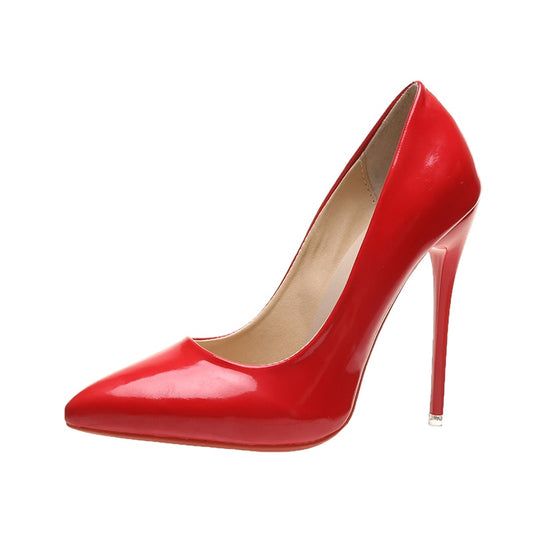 Women's stiletto shoes, sexy fashion women's stiletto shoes, sexy shoes, pointed toe, solid color plus size, new in 2022