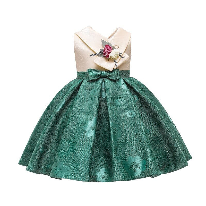 Baby Girl Dresses Fashion collar elegant princess party wedding