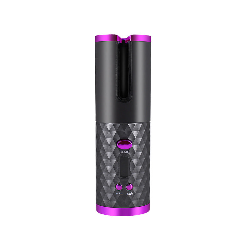 Rechargeable Automatic Hair Curler Women Portable Hair Curling Iron LCD Display Ceramic curll