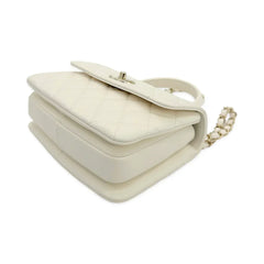 CHANEL  Quilted Lambskin Mini Trendy Top Handle