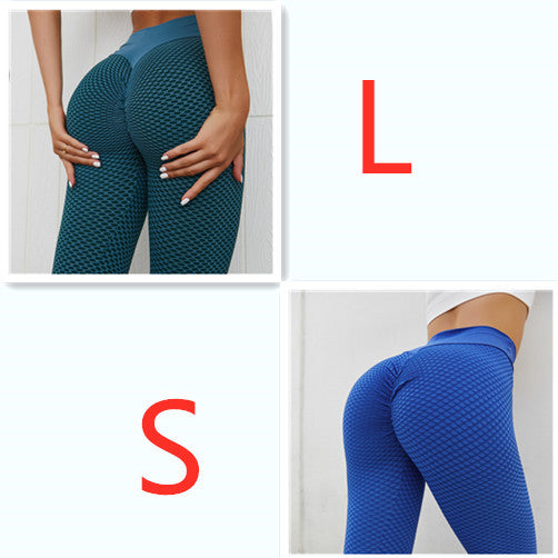 Plaid Leggings Fitness Yoga Pants Women's Seamless High Waist Breathable Gym