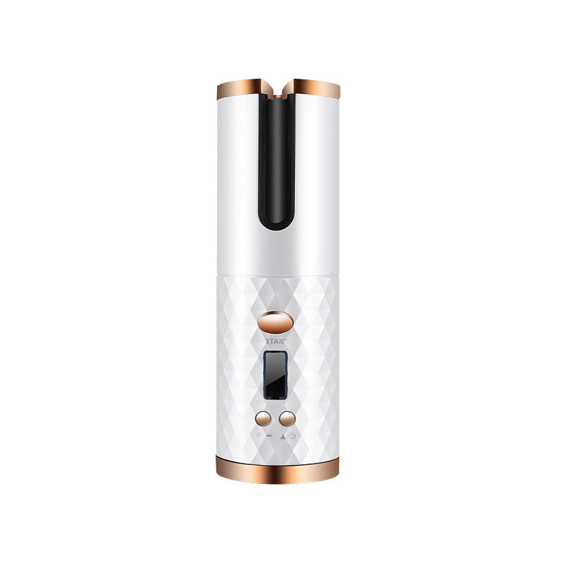 Rechargeable Automatic Hair Curler Women Portable Hair Curling Iron LCD Display Ceramic curll