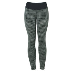 Plaid Leggings Fitness Yoga Pants Women's Seamless High Waist Breathable Gym