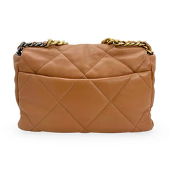 CHANEL  Quilted Lambskin Medium 19 Flap Bag