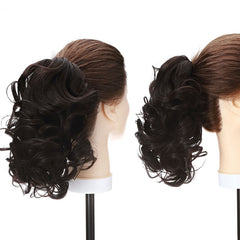 Ponytail Wig Women Short Wig Ponytail Curly Ponytail Short Pear Claw Clip Wig