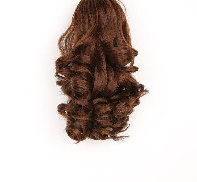 Ponytail Wig Women Short Wig Ponytail Curly Ponytail Short Pear Claw Clip Wig