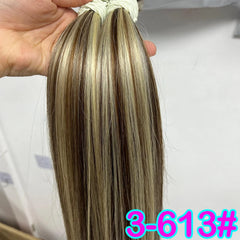 K Tip Hair Extensions Keratin Human Hair Hot Fusion Hair Extension Italy Keratin Glue Machine Remy 12-24inch 30 50G/pack