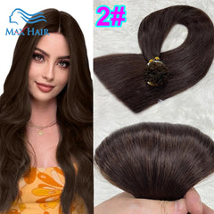 K Tip Hair Extensions Keratin Human Hair Hot Fusion Hair Extension Italy Keratin Glue Machine Remy 12-24inch 30 50G/pack