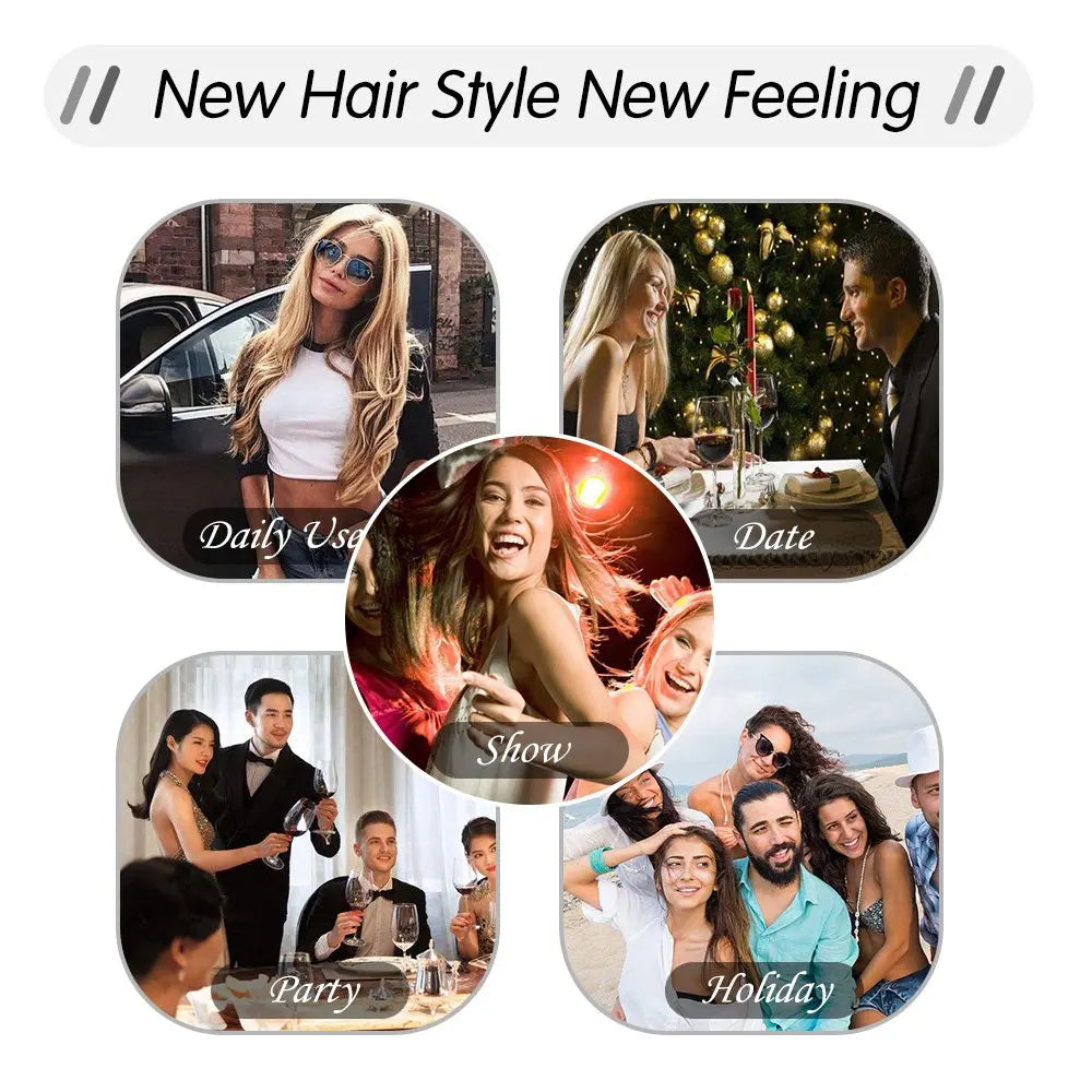 I Tip Hair Extensions Real Human Hair 50 Strands Jet Black Straight Pre-Bonded I Tip Hair Extensions Add Hair Length&Volume 50g