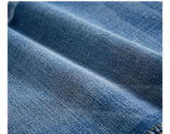 2026 Summer Men's Slim Denim Shorts Business Casual Fashion Loose Stretch All-Match Jeans Male High-End Brand Five-Point Pants