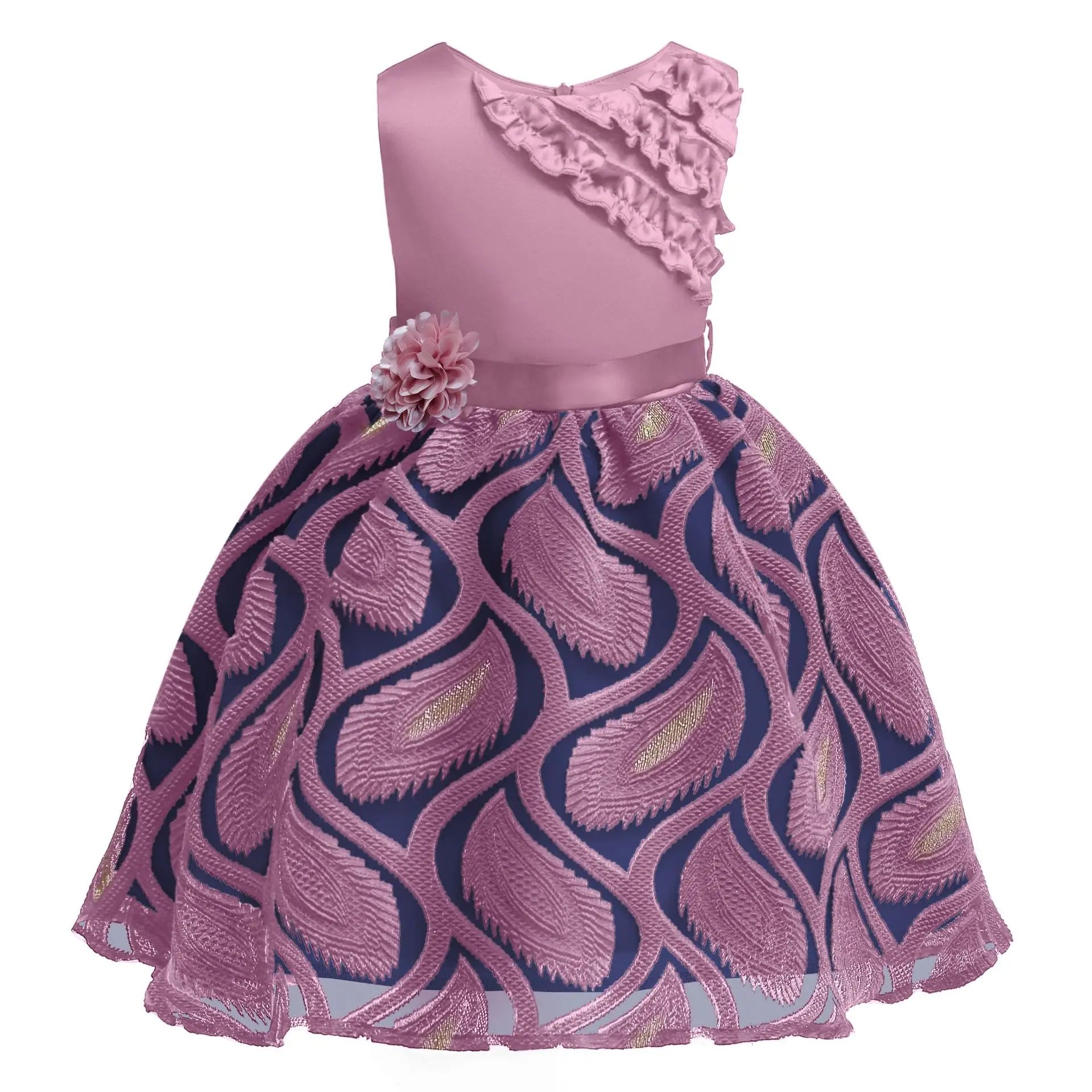3-10 Girls Christmas Dress party Costumes Girls Princess Dress Children Christmas Costume