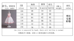 2023 Infant Baby Baptism Dress for Girls Kids Wedding Party Dresses Bow Beaded Tulle Christening Gown Birthday Children Clothes