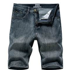 2023 Summer New Men's Denim shorts classic black