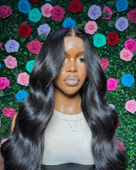 Raw Indian Hair HD Lace Wig,Virgin Cuticle Aligned 100% Glueless Lace Human Hair Wig,Lace Front Wigs for Black Women