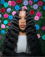 Raw Indian Hair HD Lace Wig,Virgin Cuticle Aligned 100% Glueless Lace Human Hair Wig,Lace Front Wigs for Black Women