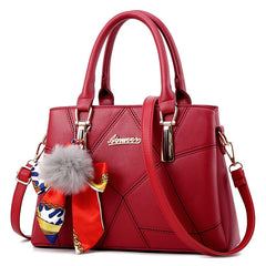 Women Bags Fashion Vintage Designer Messenger PU Leather Handbag High quality Casual Shoulder Top-Handle Totes big Korean style