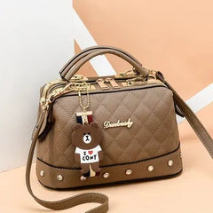 Casual PU Leather Women Crossbody Messenger Bags for Female Girls Small Purse