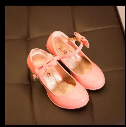 Children's wedding High Heels Children Princess Shoes Spring Childr