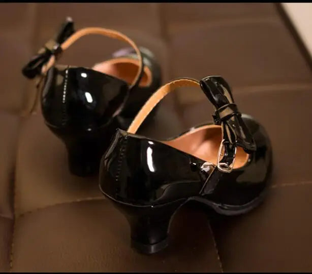 Children's wedding High Heels Children Princess Shoes Spring Childr