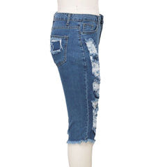 Women Stretch Short Jeans Fashion Casual Slim Fit High Quality Elastic Summer Denim Shorts Male Brand Clothes Short de mezclilla