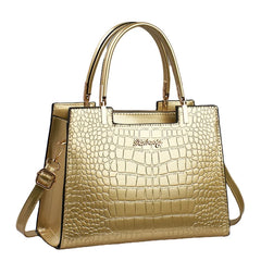Women's Luxury Bear Logo PU Leather Tote Bag Famous Hand Designer Crossbody Shoulder Bags Waterproof for Summer Winter Season