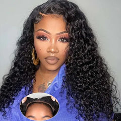 Royce 4x6 Glueless Full Hd Lace Frontal Wig,Cuticle Aligned Virgin Raw Indian Hair Wig,Unprocessed 100% Lace Human Hair Wigs