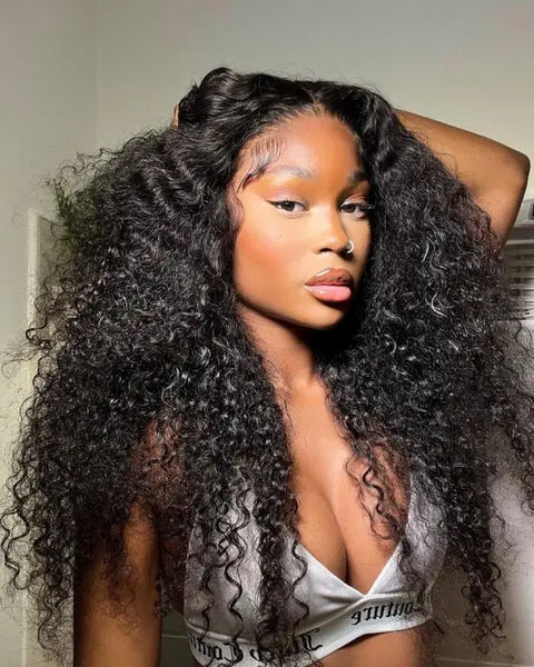 Royce 4x6 Glueless Full Hd Lace Frontal Wig,Cuticle Aligned Virgin Raw Indian Hair Wig,Unprocessed 100% Lace Human Hair Wigs