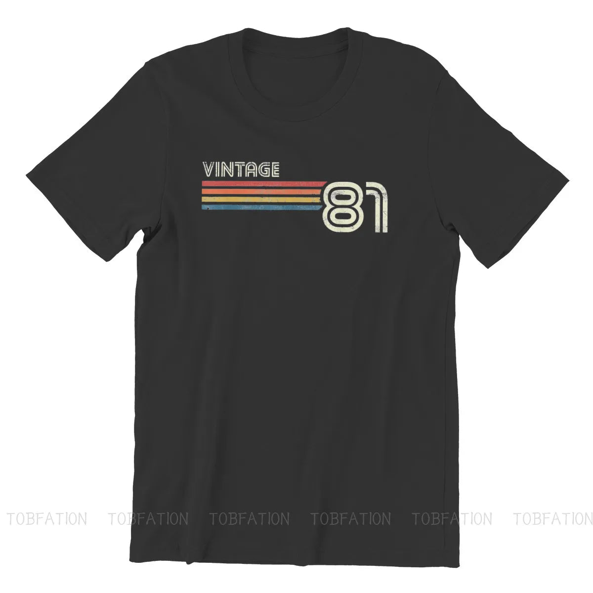 1981 T Shirt Harajuku Teenager Grunge High Quality Tshirt Large   Men Clothing