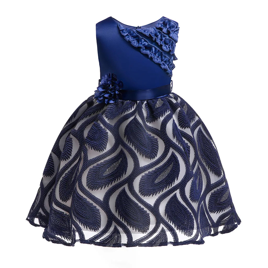 3-10 Girls Christmas Dress party Costumes Girls Princess Dress Children Christmas Costume
