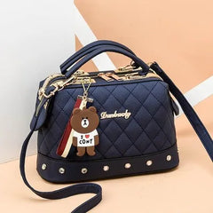 Casual PU Leather Women Crossbody Messenger Bags for Female Girls Small Purse