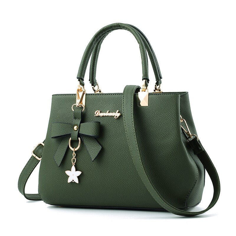 Women Bag Shoulder Handbag Messenger Bags Women Vintage Fashion Luxury Top-Handle Composite Bag Purse Wallet Leather
