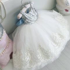 Lace Kids Baby Girls Chiffon Sleeveless Sequins