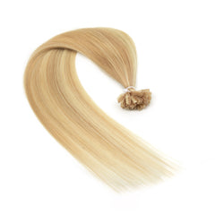 Wholesales K -Tip Hair Extensions Human Hair V tip keratin fusion hair extensions Natural Straight Machine Remy Hair extensions