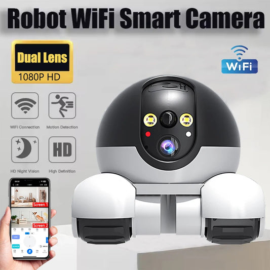 1080P HD WIFI IP Camera Security Protection Surveillance PTZ Camera Auto Tracking Baby Pets Monitor Smart Home Robot Cameras