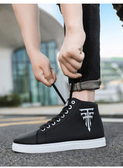Sneakers Man Casual Vulcanized Male Comfortable High Top Shoes Outdoor Men Lightweight Fashion Mens Shoes WaterprooF