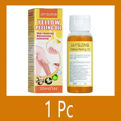 Yellow Peeling Oil Body Cleansing Exfoliation For Tender Glowing Skin Finger Joint Whitening Moisturizing Care Beauty Products