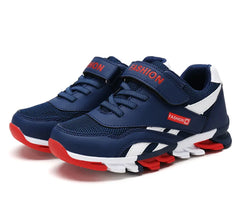 Boys' Fashion Trend Low Top Thick Sole Casual Sports Shoes 2025 Autumn New Style Childrens' Comfortable Shoes