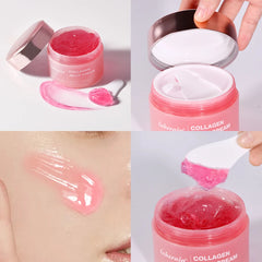 Moisturizing Collagen Jelly Cream Niacinamide Hydrolyzed Collagen Tightening Soothing Anti-Aging Firmness Hydration Skincare