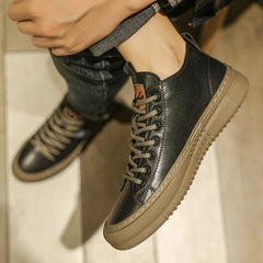Men's Casual Sports Shoes, Fashionable Retro Class and Warm, Suitable