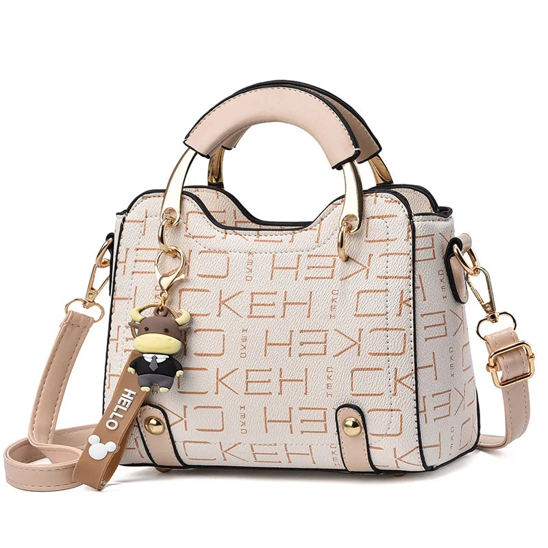 2024 New Handheld Small Square Bag Fashionable Girl One Shoulder Small Bag Women's Crossbody Bag Luxury Handbags Сумка Женская