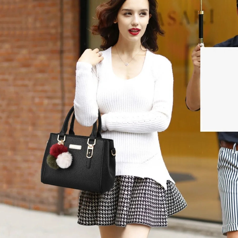Handbags For Women Shoulder Bags Casual Leather Messenger Bag Large capacity
