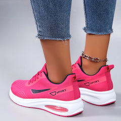 Spring new women's sports shoes, fashionable, breathable, lightweight, non-slip, wear-