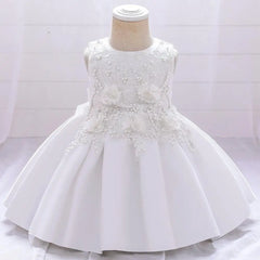 Baby Girls Princess Party Dress Toddler Kids Lace Embroidery Tulle Elegant Wedding Birthday Prom Gown Children Christmas Clothes
