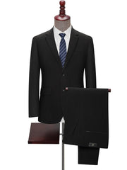 Men Plus Size Summer Thin Cotton Linen Suit Jacket Pants Set Wedding Host Groomman Formal Business Party Banquet Dress Suit
