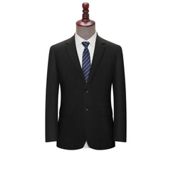 Men Plus Size Summer Thin Cotton Linen Suit Jacket Pants Set Wedding Host Groomman Formal Business Party Banquet Dress Suit
