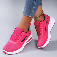 Spring new women's sports shoes, fashionable, breathable, lightweight, non-slip, wear-