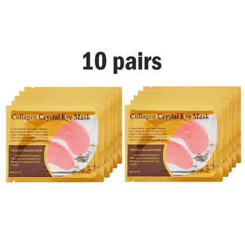 5/10/20/30 Pairs Gold Collagen Crystal Eye Mask skincare Eye Patches Firming Moisturizing Nourishing Eye Skin Care Products